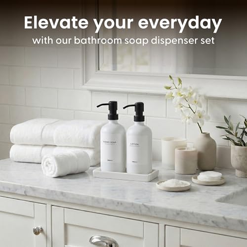 Bathroom Soap Dispenser Set (3 Count)