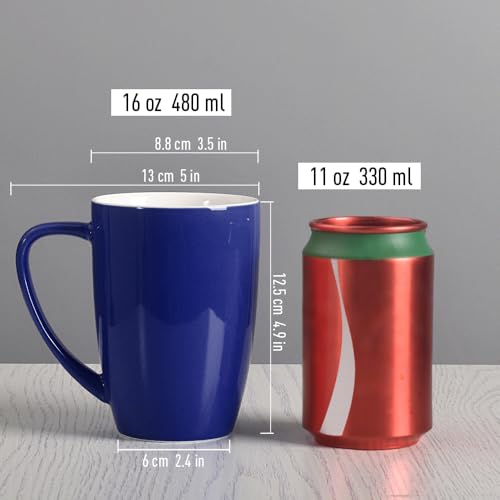 Porcelain Mug Set (6 Count)