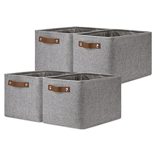 Storage Baskets for Shelves (4 Count)