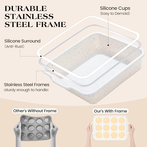 8x8 inch Silicone Square Cake Pan
