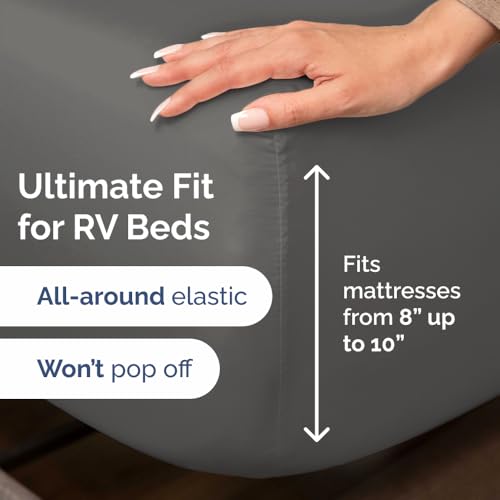 Short Queen Size 4 Piece Bed Sheet Set (4 Piece Set)