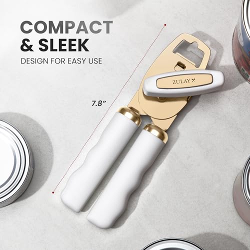 Heavy Duty Stainless Steel Can Opener Manual with Bottle Opener