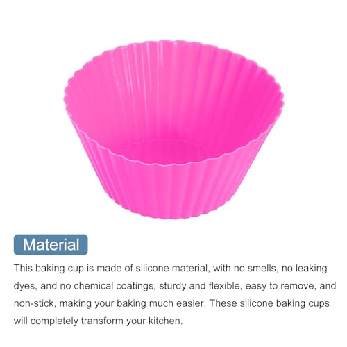 36Pcs Silicone Cupcake Liners (36 Count)