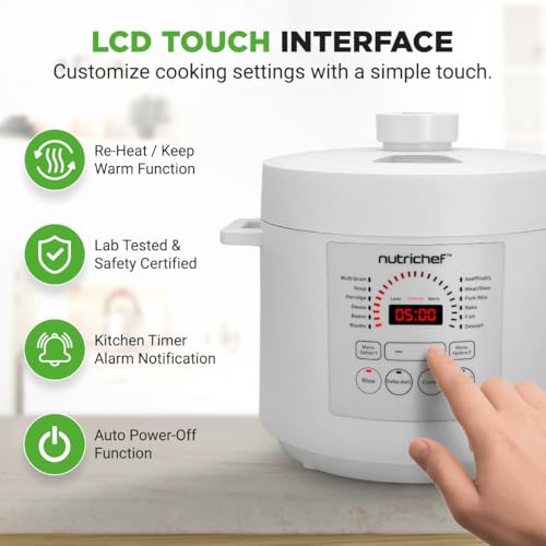 Electric Pressure Cooker 6 Quart Capacity