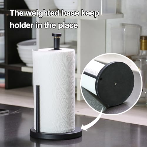 Weighted Base Paper Towel Holder Countertop