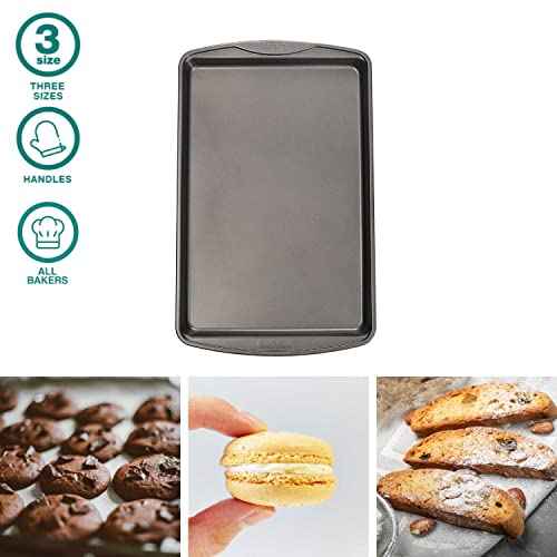 Nonstick Cookie Sheet 13" baking area