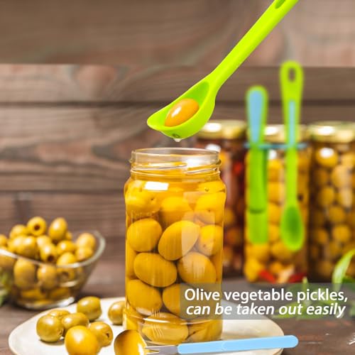 2 Pack Olive Spoon & Pickle Fork Grabber Tool (2 Count)
