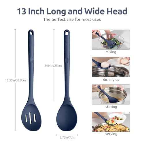 Silicone Spoons Set of 2 (2 Count)