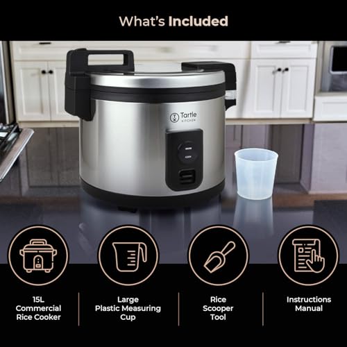 TK Commercial Rice Cooker 64 Cup