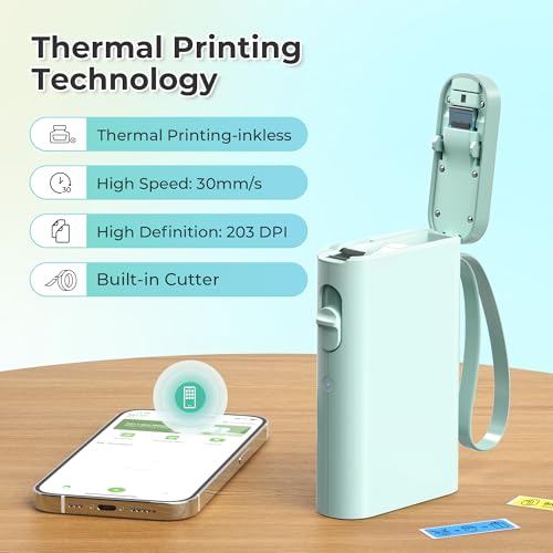 P21 Label Maker Machine with Tape