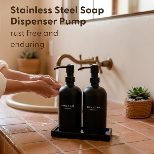 Bathroom Soap Dispenser Set (3 Count)