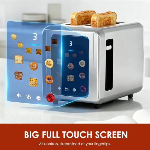 Full Touch Screen Toaster 2 Slice