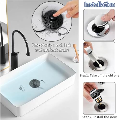 Bathroom Sink Drain Strainer