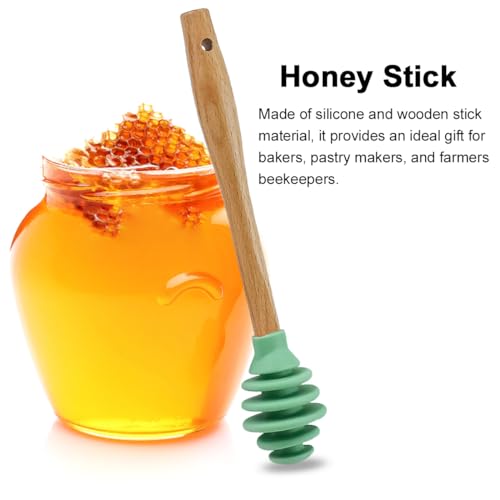 3 Pack Silicone Honey Dipper Sticks