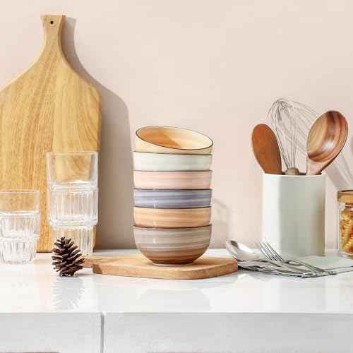 Ceramic Ice Cream Bowls (6 Count)