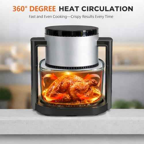 4.7 Qt Glass Air Fryer
