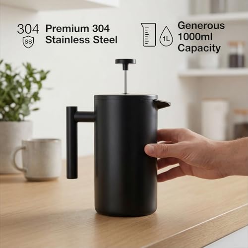 34oz Black Coffee Maker