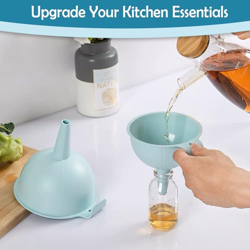 3 Piece Plastic Funnel Set