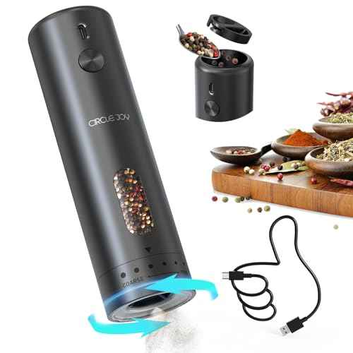 Electric Pepper Grinder Rechargeable