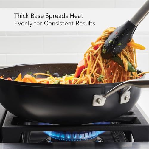 Hard Anodized Nonstick Stir Fry Pan