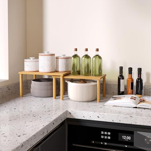 2 Pack Cabinet Organizer Shelf