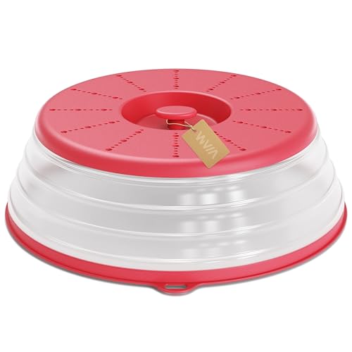 Microwave Splatter Cover Vented for Food with Hook Hole
