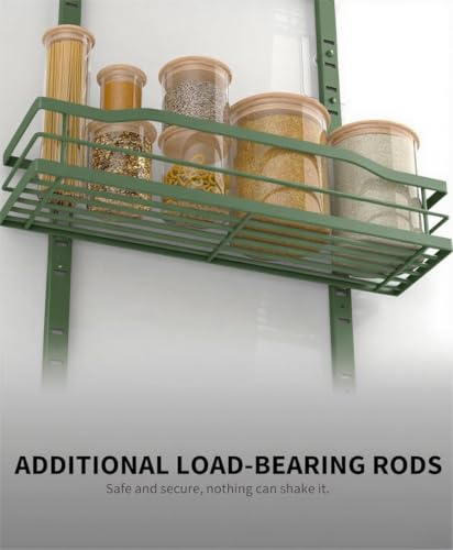 Sage Green 9 Tier Over The Door Pantry Organizer