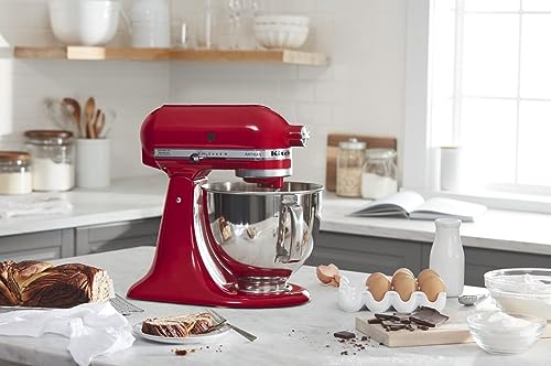 Artisan, 5-Qt Tilt Head Stand Mixer, KSM150PS, Empire Red