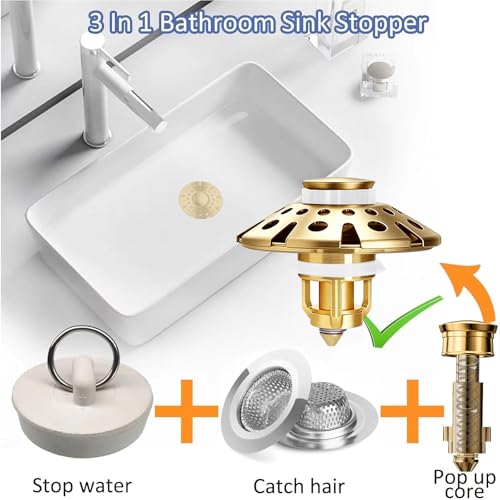 Bathroom Sink Drain Strainer