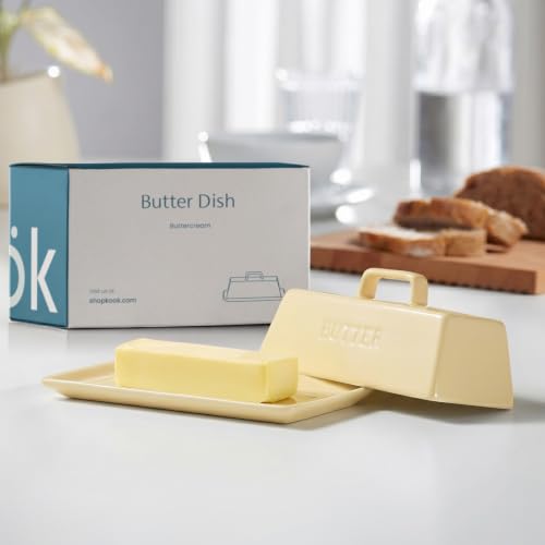 Ceramic Butter Dish with Lid