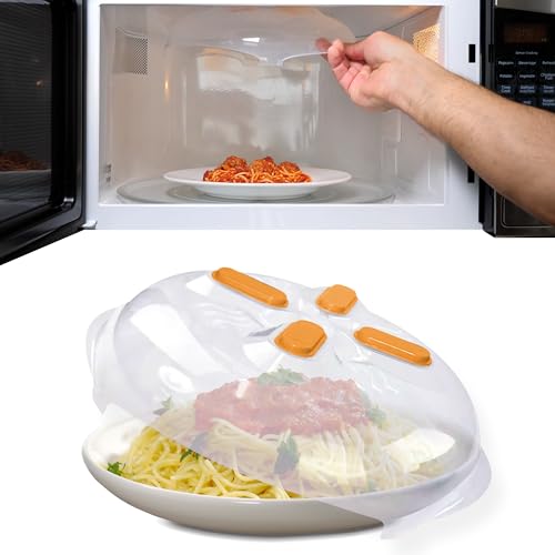 Magnetic Microwave Splatter Cover for Food