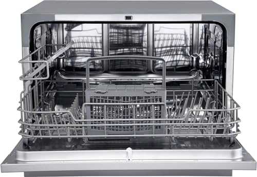 DWP63 21-5/8 Inch Wide 6 Place Setting Countertop Dishwasher - White