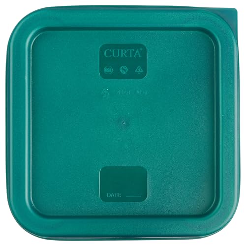 4 Pack Food Storage Container with Green Lid (4 Count)