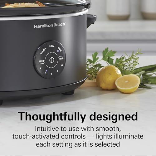 7 Quart Set & Forget Portable Programmable Slow Cooker