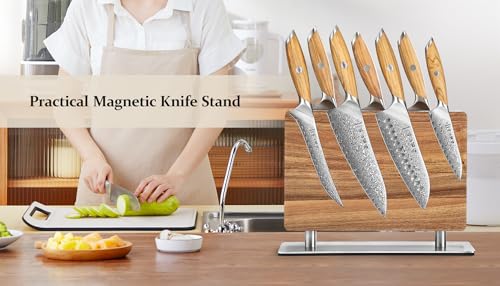 Strong Double Sided Magnetic Knife Block Without Knives