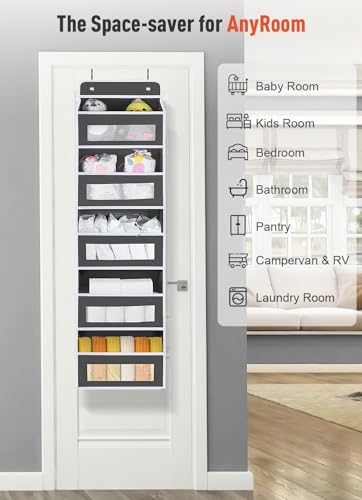 Over The Door Organizer Storage (5 Count)
