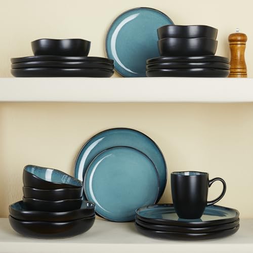 Stoneware Dinnerware Sets for 6