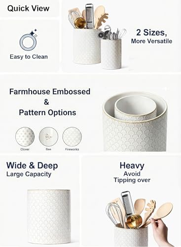 Kitchen Utensil Holder for Countertop (2 Count)
