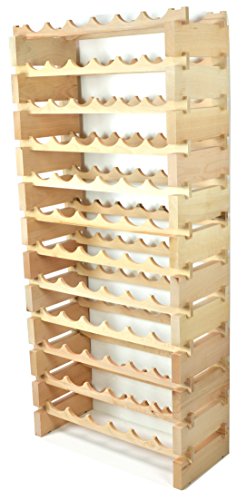 Modular Wine Rack Beechwood 24