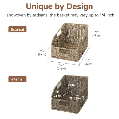 Seagrass Storage Baskets (2 Count)