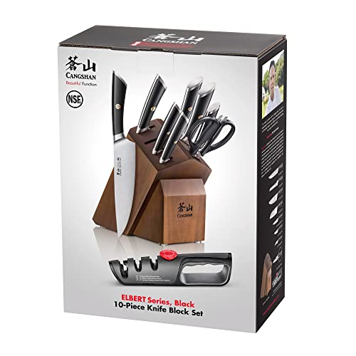 ELBERT Series German Steel Forged Knife Block Sets