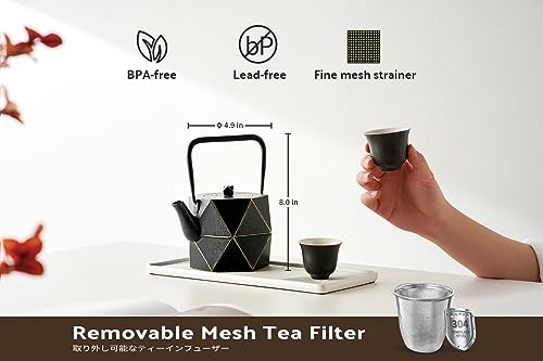 Cast Iron Teapot