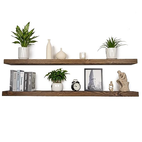 Floating Shelves 60 inch Long 8 "deep Set of 2 (2 Count)