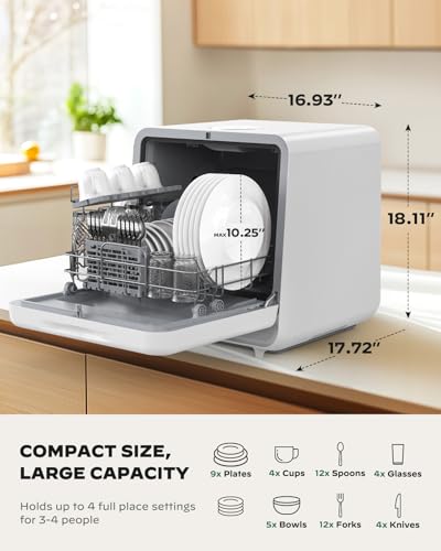 Portable Countertop Dishwasher