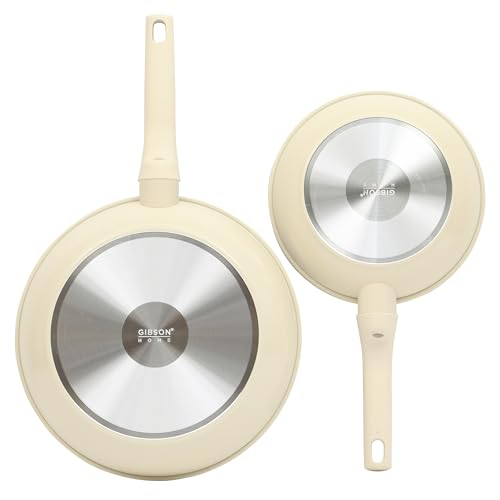 Barnsdall 2 Piece 8 & 10 Inch Aluminum Fry Pan Cookware Non