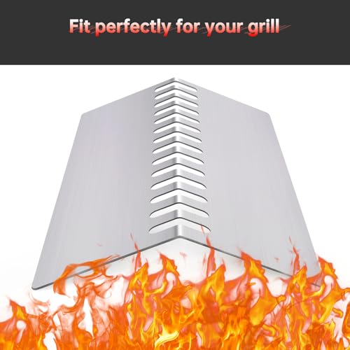 16GA Grill Heat Plates 9MM 16517 Grill Grates for 16631 16520 Bull Grill Replacement Parts