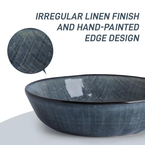 Moonlight 8.5 Inch Pasta Bowls Set of 4 (4 Count)