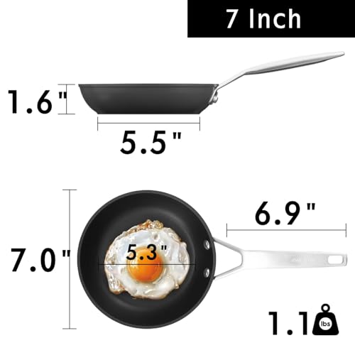 7 Inch Small Nonstick Frying pan