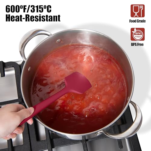 600°F Heat Resistant Silicone Large Spatula