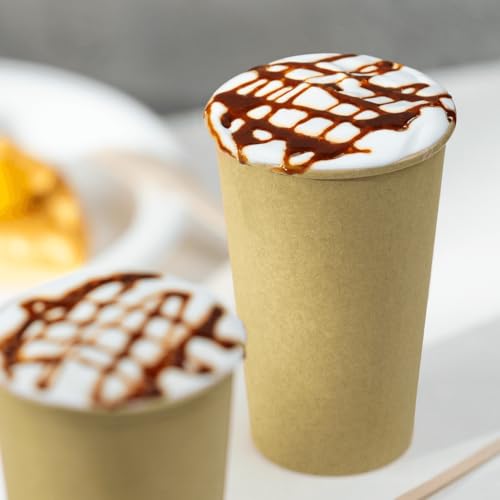 16z Kraft Paper Coffee Cups [1 (1000 Count)
